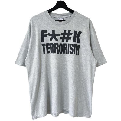 画像1: 90s~00s FUCK TERRORISM TEE SHIRT