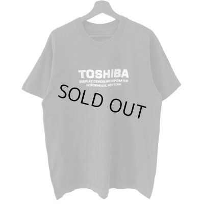 画像1: 90s USA製 TOSHIBA 企業 TEE SHIRT