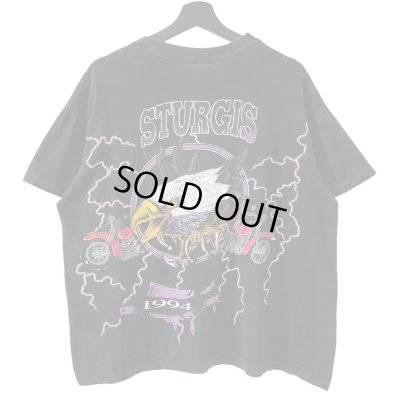 画像1: 90s STURGIS THUNDER TEE SHIRT