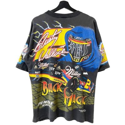 画像2: 90s USA製 NASCAR BLACK MAGIC OVP TEE SHIRT