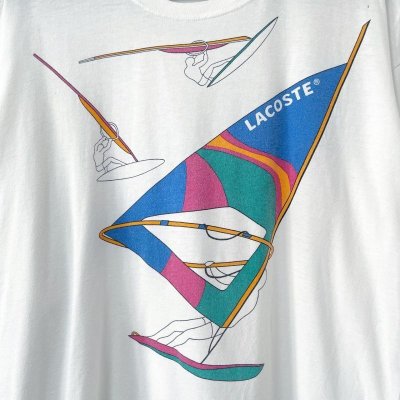 画像2: 90s 日本製 LACOSTE ART TEE SHIRT