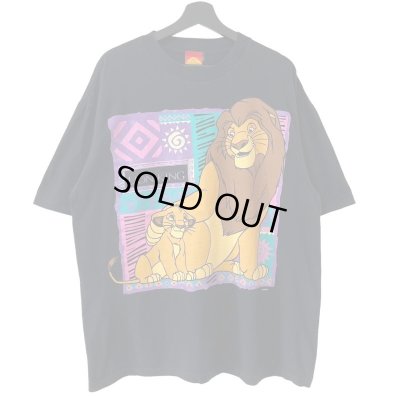 画像1: 90s USA製 LION KING MOVIE TEE SHIRT