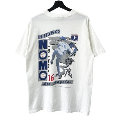 画像1: 90s USA製 野茂英雄 TEE SHIRT