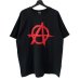 画像1: 90s FASHION VICTIM ANARCHY TEE SHIRT (1)