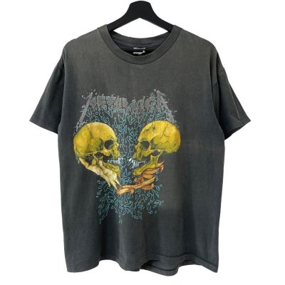 画像1: 90s USA製 METALLICA PUSHEAD TEE SHIRT