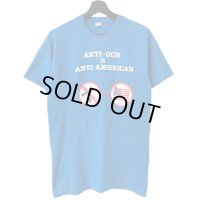 80s USA製 ANTI AMERICAN TEE SHIRT