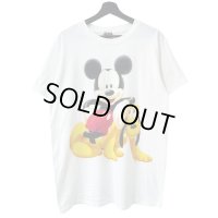 90s USA製 MICKEY&PLUTO TEE SHIRT