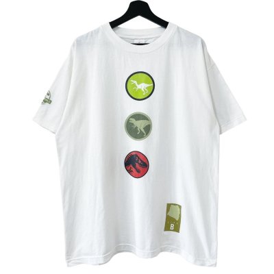 画像1: 90s USA製 JURASSIC PARK MOVIE TEE SHIRT