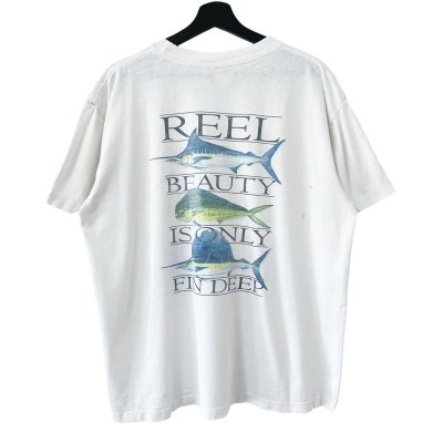 画像1: 90s USA製 COLUMBIA FISH TEE SHIRT