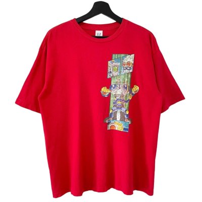 画像1: 90s OLD GAP TEE SHIRT