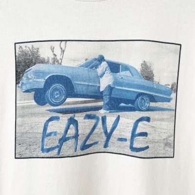 画像2: 00s EAZY=E LOW RAIDER PHOTO RAP TEE SHIRT