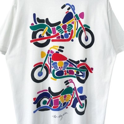 画像2: 90s BO BENDIXEN ART TEE SHIRT