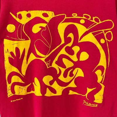 画像2: 90s PICASSO ART TEE SHIRT