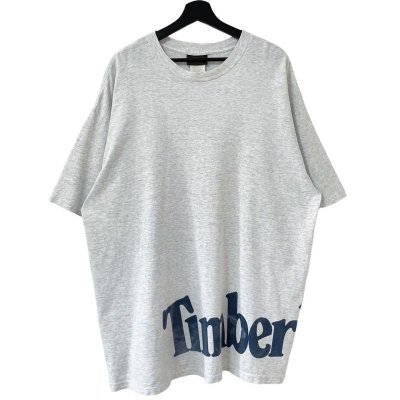 画像1: 90s USA製 TIMBERLAND BIG LOGO TEE SHIRT