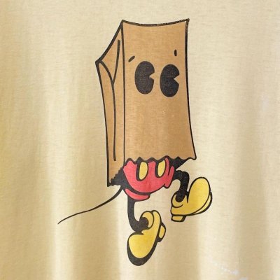 画像2: 90s USA製 袋MICKEY RINGER TEE SHIRT