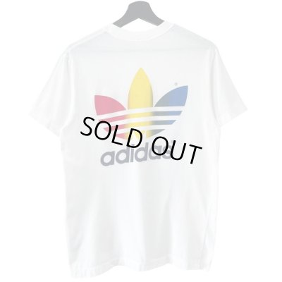 画像1: 80s adidas RAINBOW LOGO TEE SHIRT