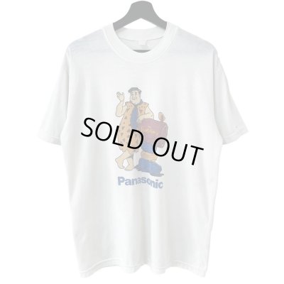 画像1: 90s PANASONIC FLINTSTONE 企業 TEE SHIRT