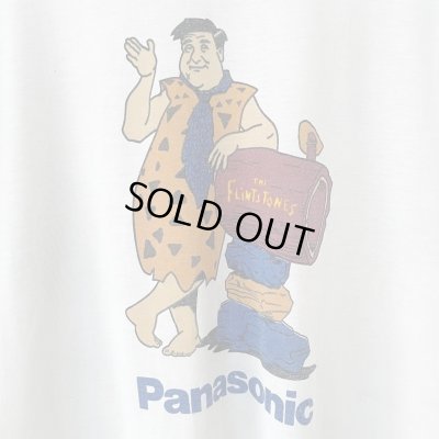 画像2: 90s PANASONIC FLINTSTONE 企業 TEE SHIRT