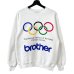 画像1: 90s USA製　OLYMPIC BROTHER SWEAT SHIRT (1)