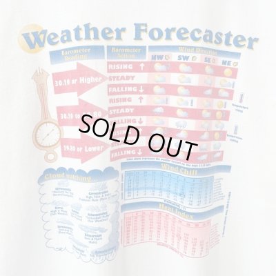 画像2: 90s WEATHER FORECASTER TEE SHIRT