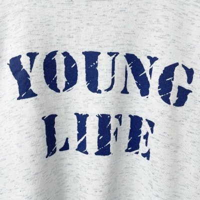 画像2: 90s YOUNG LIFE LIB BORDER SWEAT SHIRT