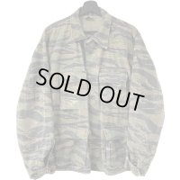 80s~90s USA製 TIGER STRIPE CAMO BDU JACKET