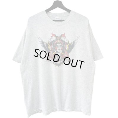 画像1: 00s AMERICAN TRADITIONAL TATOO TEE SHIRT