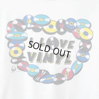 画像2: 90s USA製 I LOVE VINYL TEE SHIRT