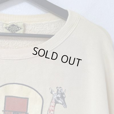画像8: 90s USA製　GIRAFFE BASKETBALL SWEAT SHIRT