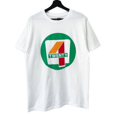 画像1: 90s 4 TWENTY(420) 7 ELEVEN PARODY TEE SHIRT