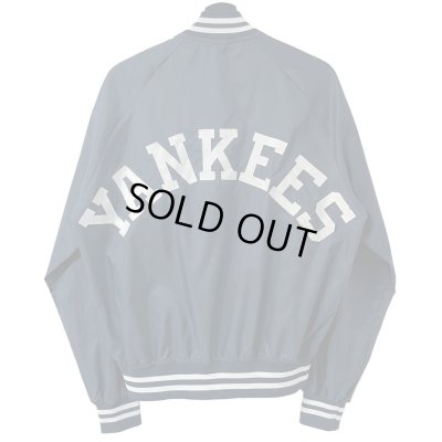 画像2: 90s USA製 CHALK LINE NEW YORK YANKEES NYLON STUDIUM JACKET