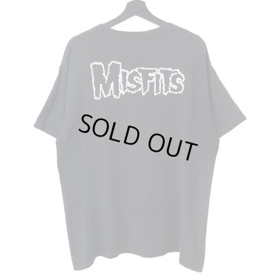 画像2: 00s MISFITS SKULL FACE BAND TEE SHIRT