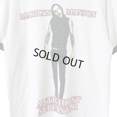 画像2: 90s USA製 MARILYN MANSON RINGER TEE SHIRT