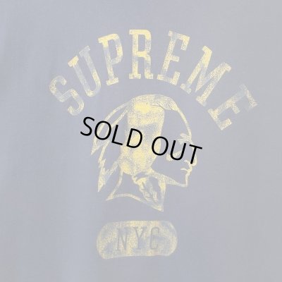 画像2: 90s USA製 SUPREME INDIAN COLLEGE STYLE TEE SHIRT