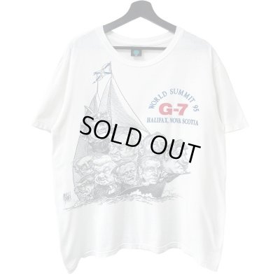 画像1: 90s カナダ製　G-7 SUMMIT ART TEE SHIRT