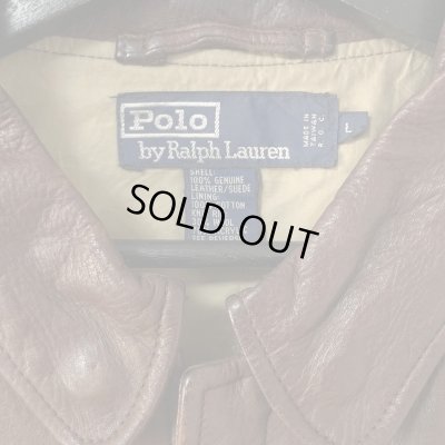 画像3: 90s RALPH LAUREN A-2 FLIGHT JACKET