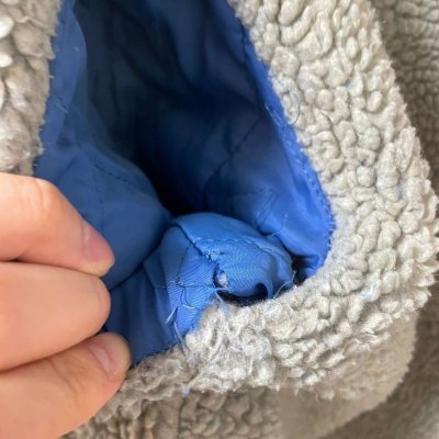 画像10: 80s イタリア製 LEVI'S SHAWL COLLAR 裏BOA DENIM JACKET