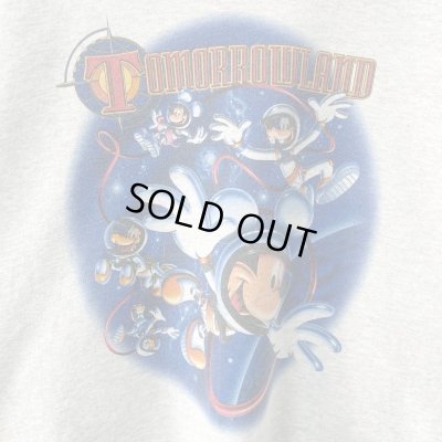 画像2: 90s USA製　DISNEY TOMORROWLAND SWEAT SHIRT