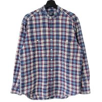 90s OLD GAP STAND COLLAR L/S SHIRT