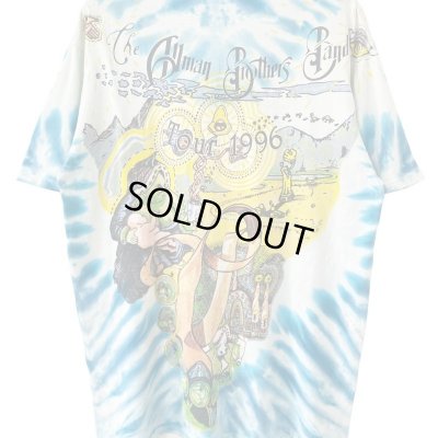 画像4: 90s USA製 ALLMAN BROTHERS BAND ALL OVER PRINT TOUR TEE SHIRT