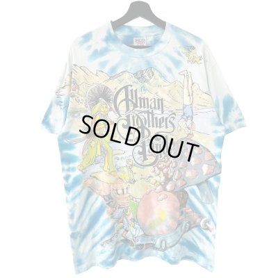 画像1: 90s USA製 ALLMAN BROTHERS BAND ALL OVER PRINT TOUR TEE SHIRT