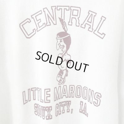 画像2: 90s USA製　CENTRAL LITTLE MAROONS INDIAN PRINT SWEAT SHIRT