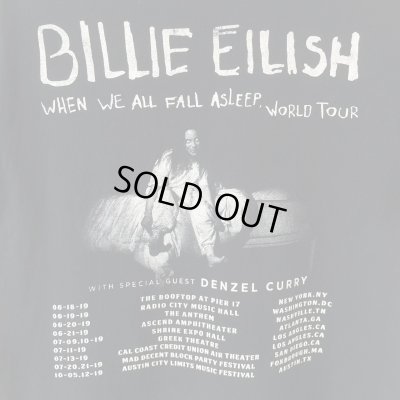 画像4: 19s  BILLIE EILISH WORLD TOUR TEE SHIRT