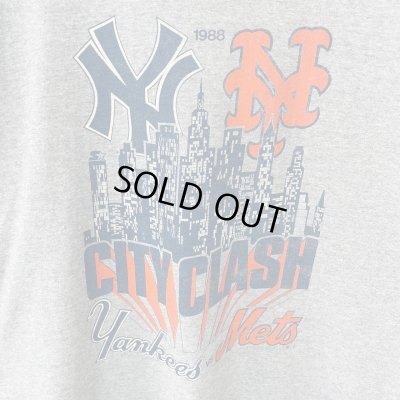 画像2: 80s USA製 STAETER NEW YORK YANKEES vs  NEW YORK METS CITY CLASH TEE SHIRT