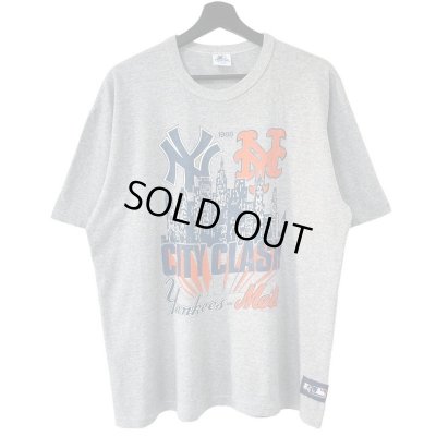 画像1: 80s USA製 STAETER NEW YORK YANKEES vs  NEW YORK METS CITY CLASH TEE SHIRT