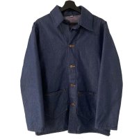 70s USA製 UNKNOWN HAND MADE DENIM CHORE JACKET