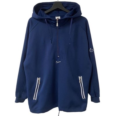 画像1: 90s NIKE HALF ZIP TRACK HOODIE