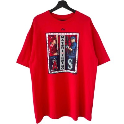 画像1: 2010s MAJESTIC MATSUI vs ICHIRO MEMORIAL GAME TEE SHIRT