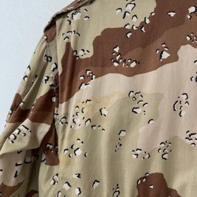 画像5: 80s USA製 US ARMY "CHOCOLATE CHIP CAMO" M-65 FIELD JACKET