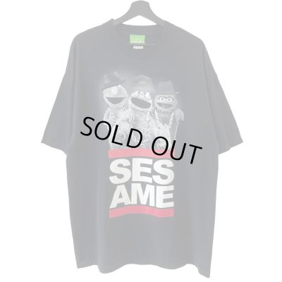 画像1: 00s SESAME STREET RUN DMC PARODY TEE SHIRT